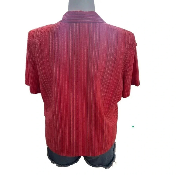 Vintage Koret Embroidered Button Down Top Size XL - Picture 2 of 5